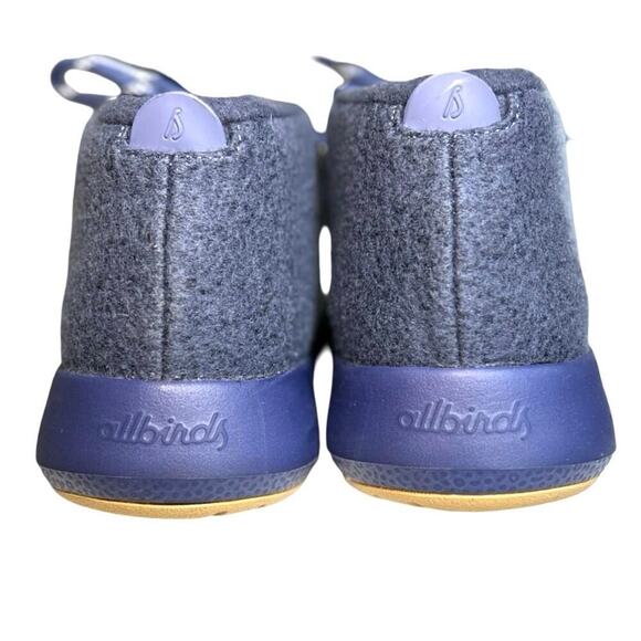 All Birds Women’s Wool Runner Up Mizzles High Top Sneakers Savanna Night Size 8 - Picture 7 of 9